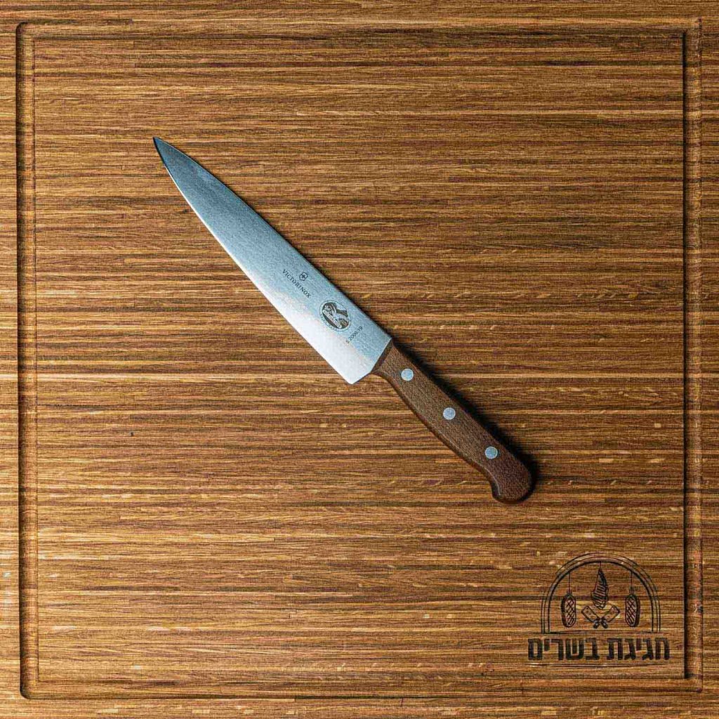 סכין שף ויקטורינקוס עם ידית עץ