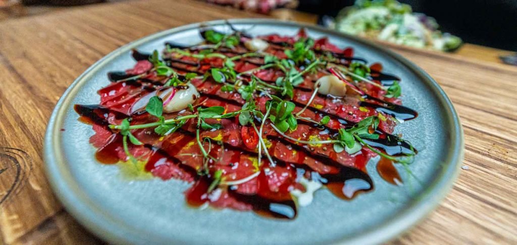 אירועים באילת — מנת פתיחה קרפצ'יו סינטה