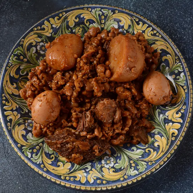 סידור בשר לחמין